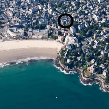 Dinard: studio à 100 m de la plage de L'Ecluse Extérieur photo