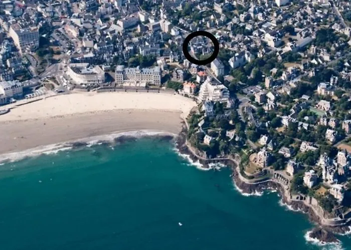 Dinard: studio à 100 m de la plage de L\'Ecluse